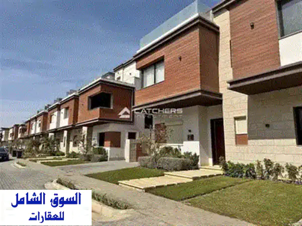 لفترة محدودة خصم 45  علي فيلا [تاون هاوس] في كمبوند ديجار بجوار الجامعة الأمريكية دقايق من وتر واي وهايد بارك وقطامية هايتس azaar new cairo hyde park 2