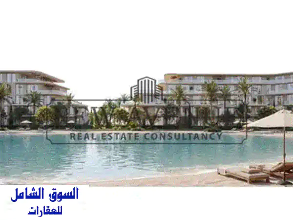 شاليه أرضى بجاردن بالتقسيط في كالا قطامية كوست رأس الحكمة من تطوير مجموعة القطامية Katameya Coast Ras El Hekma North Coast By Katameya Group 2