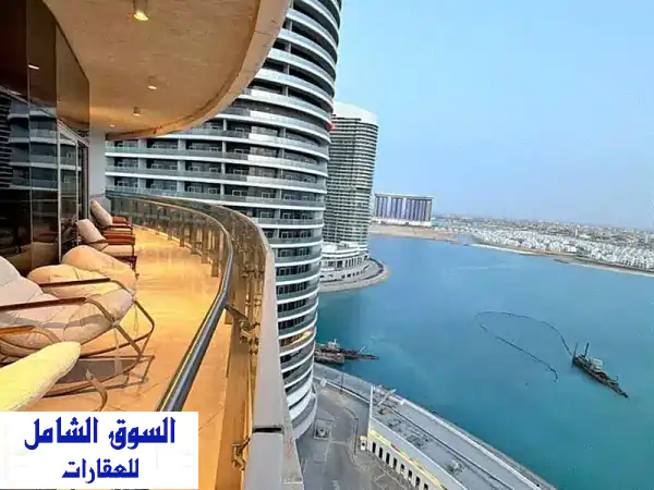 صف اول ع البحر ترابيل فيو [تشطيب+ACs] عائد بالدولار...