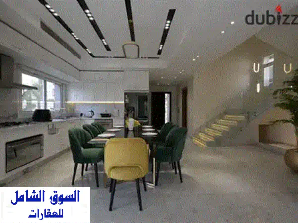 ستاندالون فاخر ٥ غرف مفروش بالكامل للإيجار بكمبوند هايد بارك التجمع الخامس بالقاهرة الجديدة