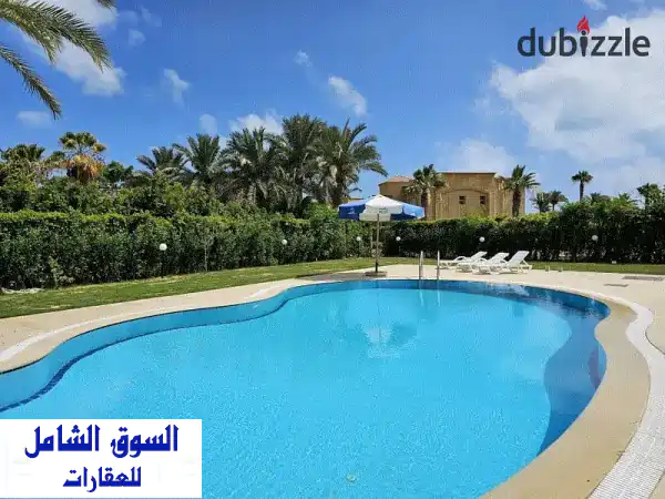 قصر للبيع في مارينا الساحل الشمالي حملم سباحة خاص...