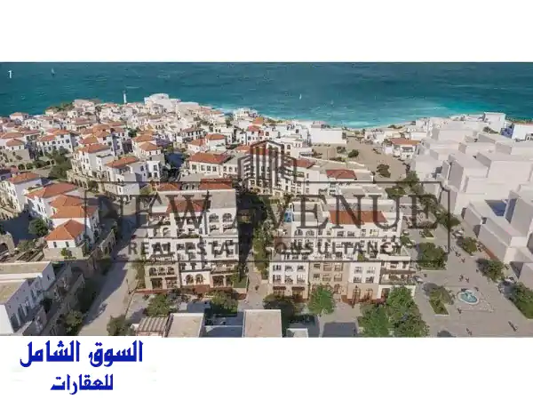 شاليه للبيع بالتقسيط المرن في وادي يم رأس الحكمة الساحل الشمالي من مدن على البحر بتشطيب كامل بالتكيفات Wadi Yemm Ras El Hekma North Coast by Modon