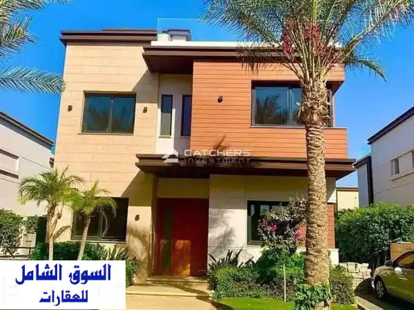 لفترة محدودة خصم 45  علي فيلا [تاون هاوس] في كمبوند ديجار بجوار الجامعة الأمريكية دقايق من وتر واي وهايد بارك وقطامية هايتس azaar new cairo hyde park