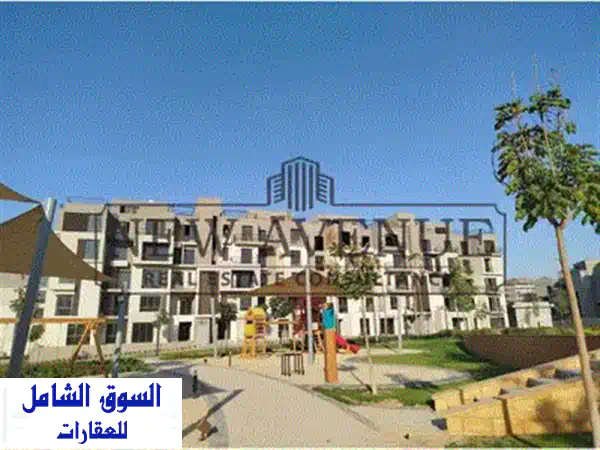 شقة فاخرة 181م2 للبيع بغرفة ناني  تشطيب كامل على مساحات خضراء بدون مقدم ونظام أقساط مؤجلة في سوديك إيستفيل هليوبلس الجديدة 3