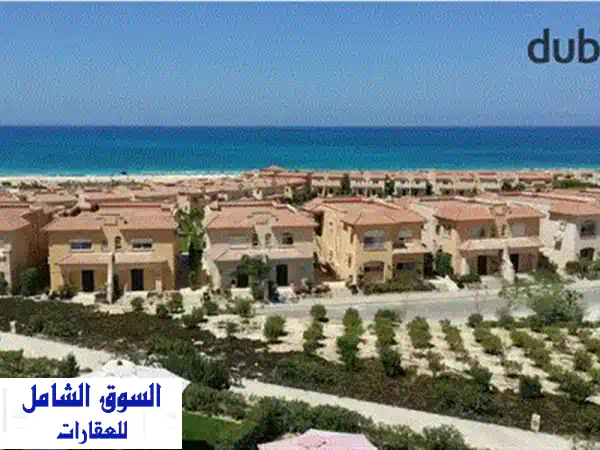 شاليه 135 متر بسعر لقطه  متشطب بالكامل في برايم لوكيشن ف الساحل الشمالي 4