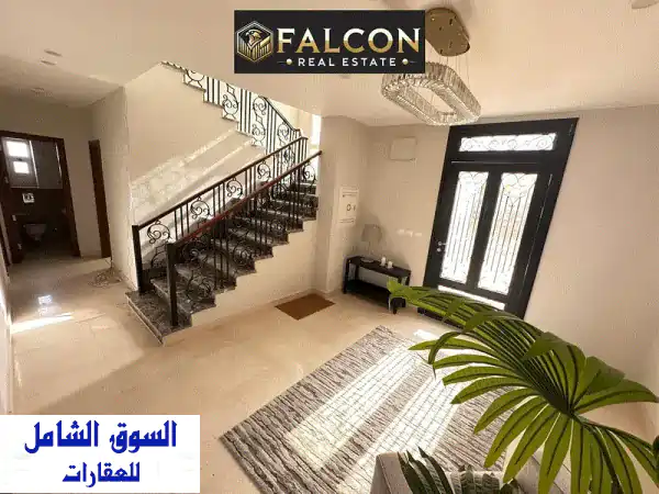 بـأقل مقدم فيلا  VIP فـ R5  استلام  فوري تشطيب مميـز  246 م...