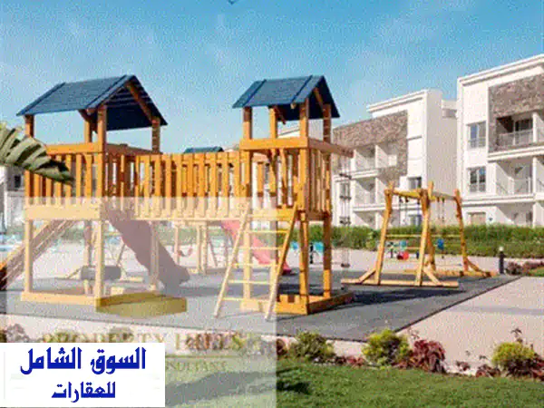 شاليه دابل فيو للبيع استلام فوري في راس الحكمة مكون من 3 غرف  متشطب بالكامل الترا سوبر لوكس صورو دي من الواقع 2