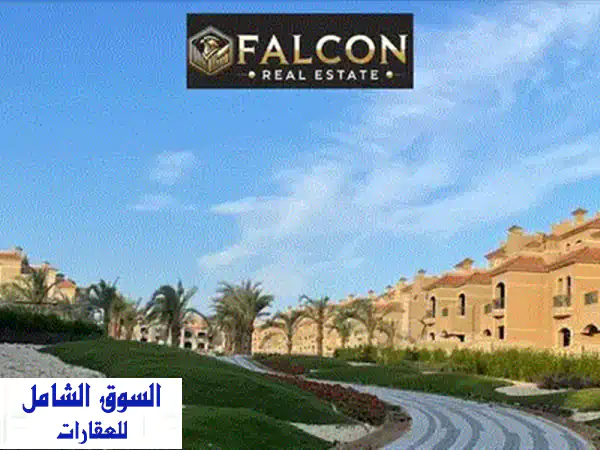 فيلا للبيع (( تاون هاوس  تسيلم فوري متشطب )) فـ لافيستا سيتي العاصمة الادارية بمقدم 10  و تقسيط على 8 سنين