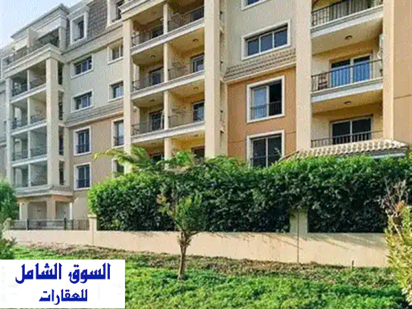للبيع شقة غـرفـتـيـن امام مدينتي فى كمبوند سراى القاهرة الجديدة  المستقبل سيتي Sarai New Cairo 2