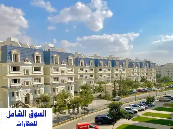 شقة للبيع 200 م تشطيب سوبر لوكس مباشر علي الليك ديستريكت بكمبوند ميفيدا Mivida