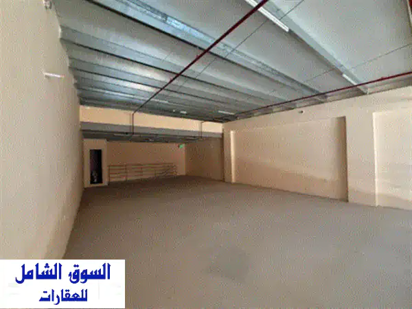 شبرة ميزانين تجاري للإيجار السنوي في الجرف الصناعية مساحة كبيرة جدا مناسبة للأنشطة التجارية ...