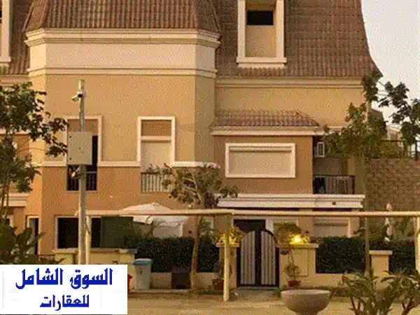 فيلا كورنر 5 غرف بنصف سعرها فيو خيالي خصوصيه 100  امام مدينتي و بجوار Mountain View iCity New Cairo . taj city . Haptown