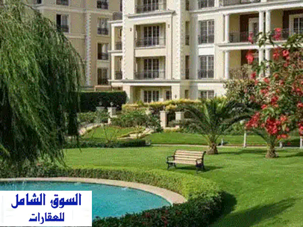 شقه بجاردن مميزه 173 م في الجولدن سكوير التجمع كمبوند راقي  بجوار ميفيدا 4