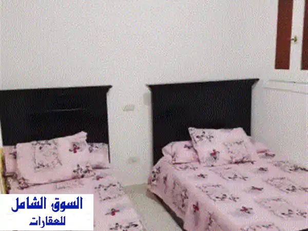 فرصة لم ولن تتكرر لعشاق التميز شقة 109م للإيجار مفروش سنوي 2 غرفتين + ريسبشن قطعتين + حمام تشطيب ... 3