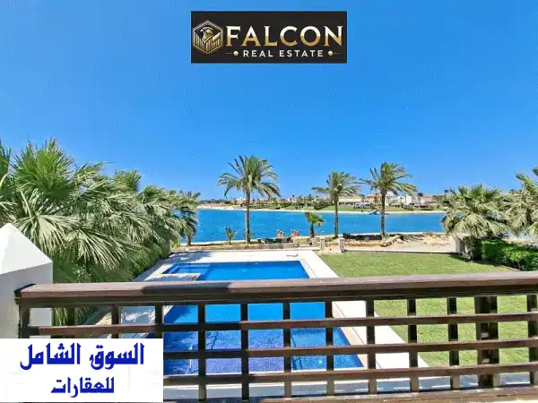 شقه Vipللبيع فى مارينا 8 دايركت على الاجون بجوار ابراج العلمين ومرسي اليخوت مراسي متشطبه بالكامل