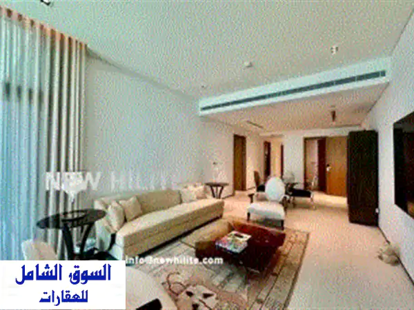 شقة مفروشة فاخرة مكونة من 3 غرف نوم في مدينة الكويت....