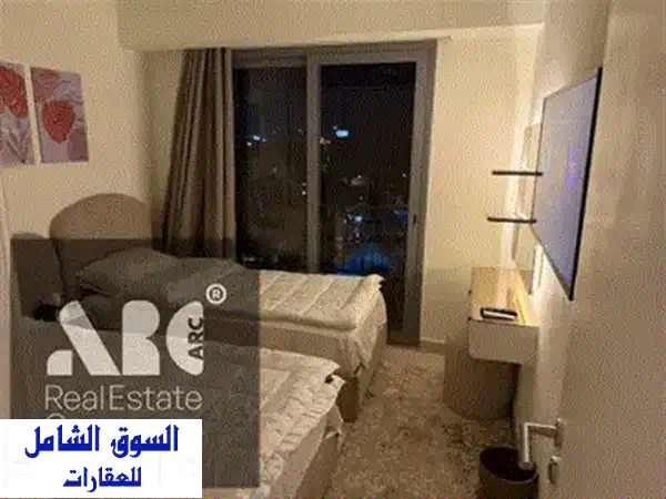 شاليه للبيع في فايا مراسي لقطه غرفتين و ٢ حمام علي اللاجون مباشره _MarassiNorth coast 4