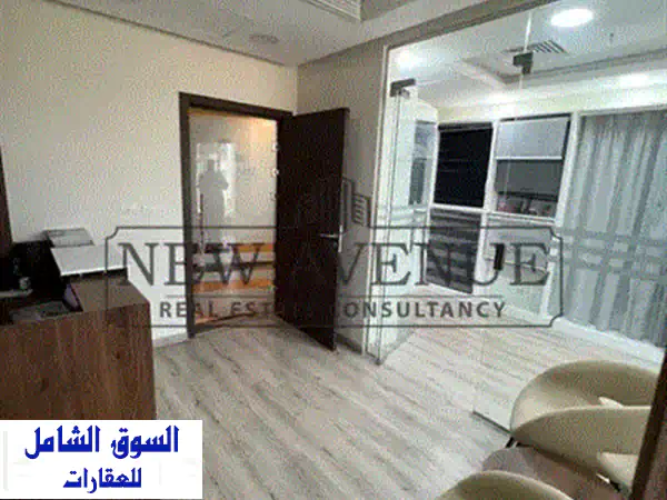 مكتب للايجار في تريڤيوم سكوير علي شارع التسعين الشمالي مباشرة متشطب  Trivium Square