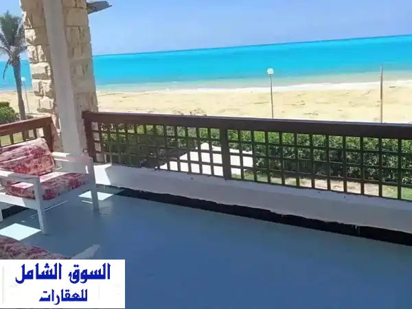 صف اول بحر بسعر لقطه متشطب بالكامل ع المفتاح في مارينا5 الساحل الشمالي قبل لسان الوزراء marina5 بجوار فندق Rixos دقائق من مراسي