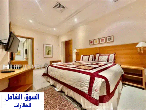 شقق مفروشة وغير مفروشة بثلاث غرف نوم في أبو الحسانية. غرفة معيشة فسيحة، ثلاث غرف نوم، غرفتان نوم ...