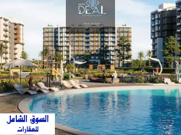 بخصم 30 دوبلكس تاني نمره من الجامعة والفندق ال 5 نجوم وعلي المحور المركزي في العاصمة الادارية