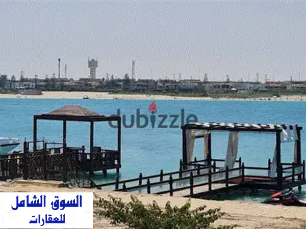 بفيو بانورامي علي المارينا استلم شالية كامل التشطيب في مارينا 5 الساحل الشمالي 2