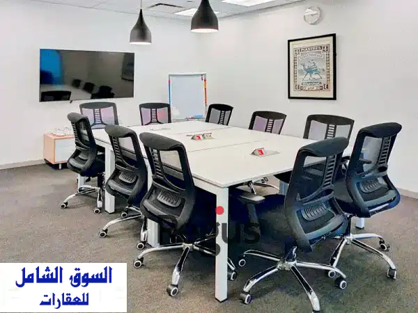 مساحة مكتبية خاصة مصممة وفقًا لاحتياجات عملك...