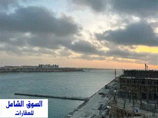 بفيو بانورامي علي المارينا استلم شالية كامل التشطيب في مارينا 5 الساحل الشمالي 3