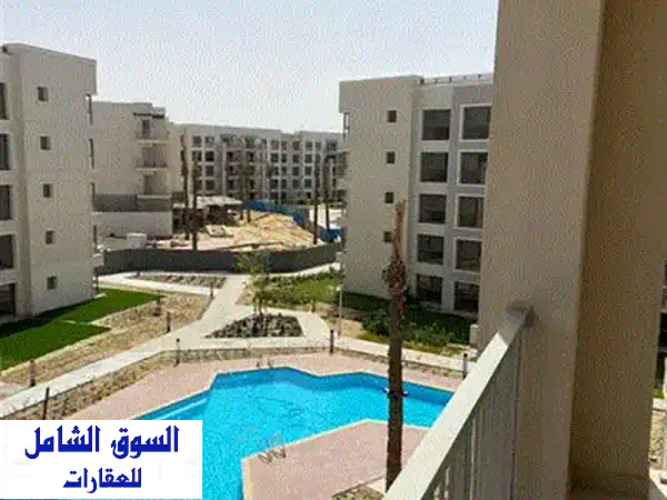 شالية فيو حمام سباحه للايجار في مارينا مراسي 2