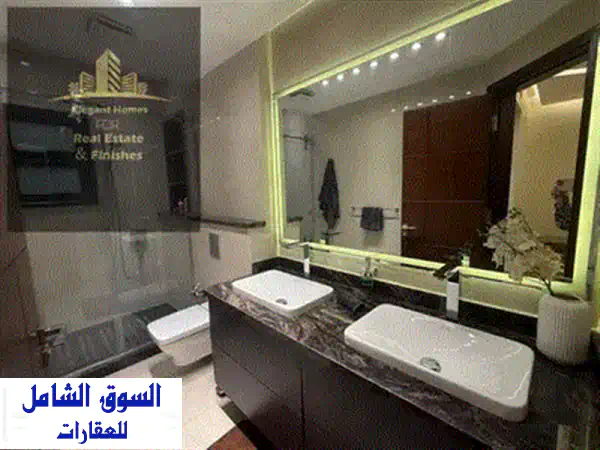 شقة أرضي بجاردن للإيجار في ميدتاون – أمام الجامعة الأمريكية  220 م + جاردن 100 م 2