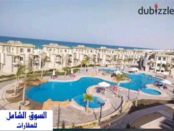 شاليه علي البحر جاهز للاستلام بتشطيب راقي في موقع مميز بالساحل الشمالي 2