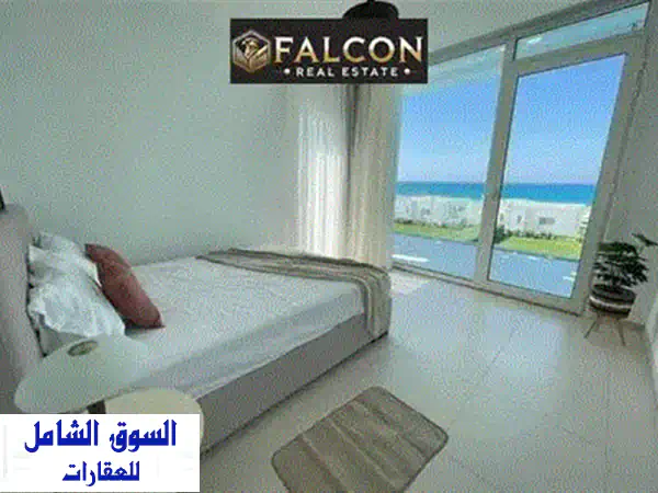 شاليه عايم ع البحر استلام متشطب بالتكيفات والمطبخ فيو خرافي+2 دقيقه للشاطئ في اميز لوكيشن  بجوار Fouka Bay Solare Cali Coast and June Sodic 3