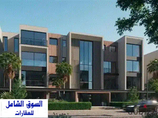 شقة للبيع دوبل فيو تشطيب فاخر  بجوار بالم هيلز 4