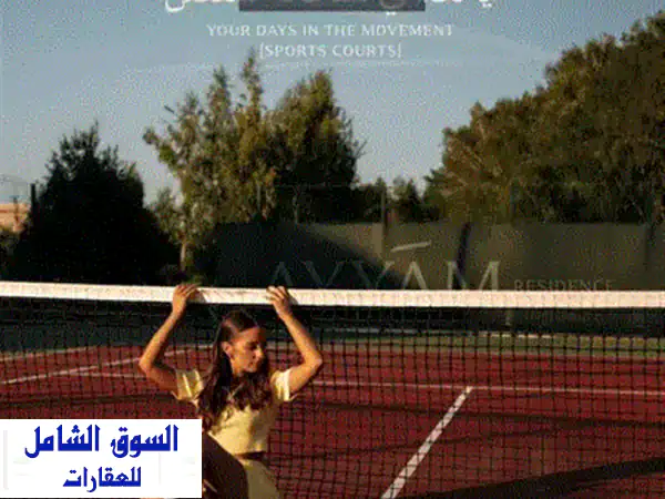 بخصم 30  دوبلكس تاني نمره من الجامعة والفندق ال 5 نجوم وعلي المحور المركزي في العاصمة الادارية 4