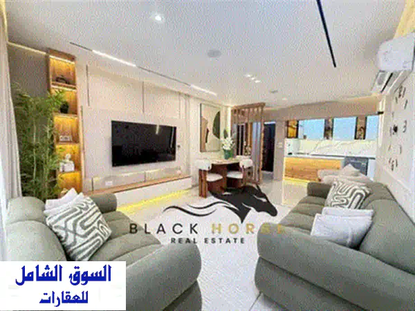 شقة مفروشة 3 نوم للإيجار في كمبوند الرحاب – 131 متر، تقسيم معدّل 2