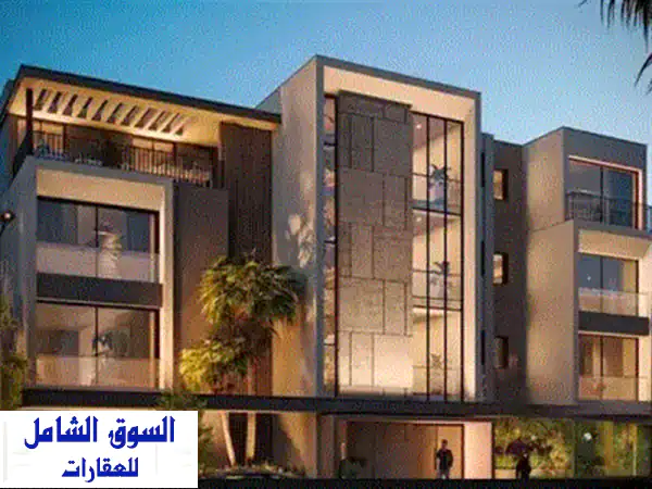 شقة للبيع دوبل فيو تشطيب فاخر  بجوار بالم هيلز 3