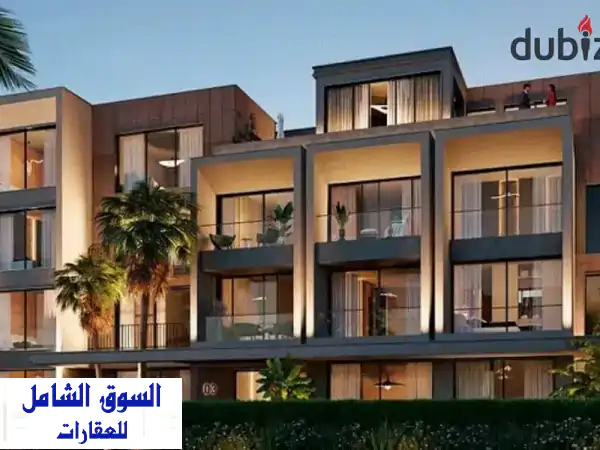 شقة للبيع دوبل فيو تشطيب فاخر  بجوار بالم هيلز