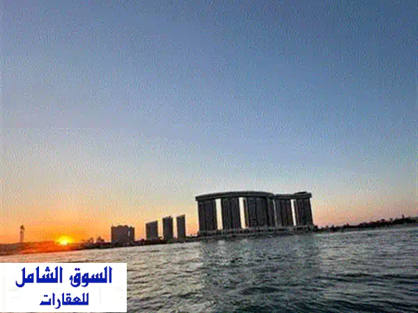 بفيو بانورامي علي المارينا استلم شالية كامل التشطيب في مارينا 5 الساحل الشمالي 4