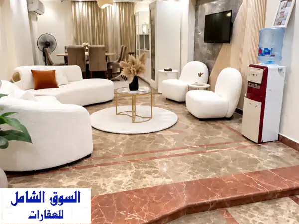 شقه تحفه حي الواحة مدينة نصر دقايق ل محور المشير...