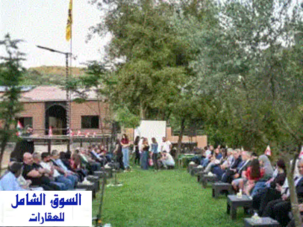 أرض مع مطعم وسبق خيل ومنتزه أجد عبرين للبيع ويوجد...