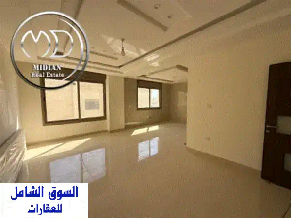 رقم الاعلان 8609 شقة فارغة للإيجار أم أذينة مساحة 190م طابق ثاني تشطيبات وديكورات سوبر ديلوكس جديدة ...