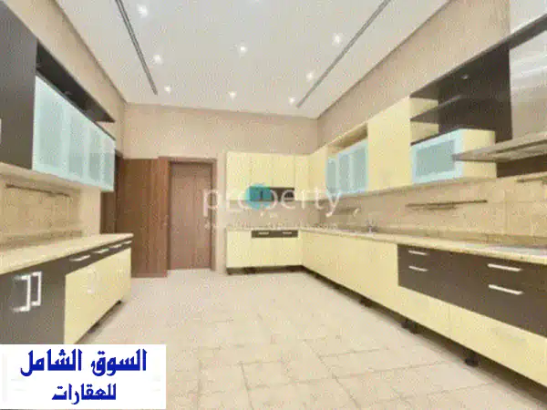 فيلا الأحلام العائلية الفاخرة للإيجار بالجابرية | 5 غرف ماستر، قبو، مصعد ومواقف لـ10 سيارات