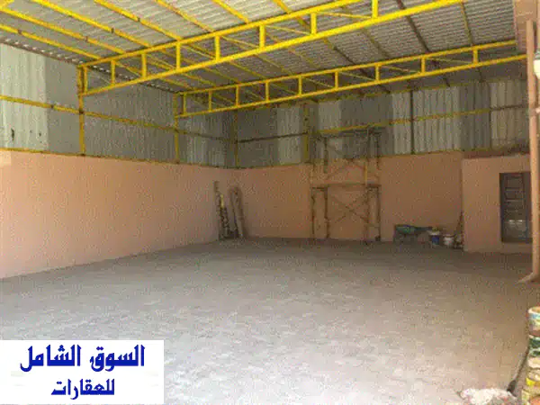 للإيجار مخزن على شارعين. المنطقة العكر الغربي /...
