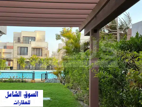 فيلا اطلاله مباشره علي اللاجون مراسي الساحل الشمالى